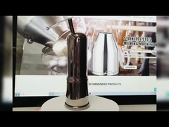 Τμήματα μηχανών γάλακτος κέλυφος από ανοξείδωτο χάλυβα 304