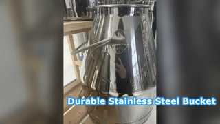 Κάδος Αρμέγματος από ανοξείδωτο ατσάλι 20-98L Grade τροφίμων