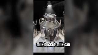 Κονσέρβα μεταφοράς γάλακτος/κουβάς γάλακτος από ανοξείδωτο ατσάλι