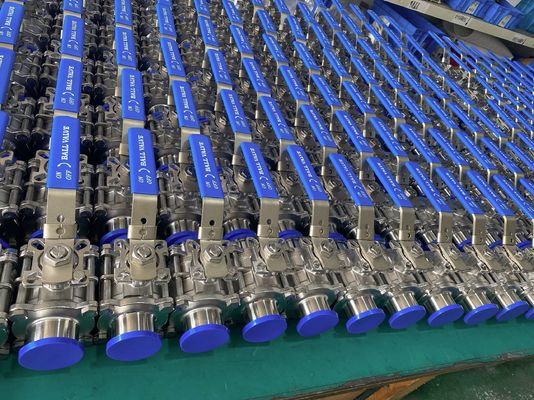 Δύο οδοι 3 PC ΥΓΗΝΙΚΗ ΚΑΛΟΥΛΗ ΚΑΛΟΥΛΗ Tri Clamp, 304, Πλήρως ενσωματωμένο PTFE FILLER υψηλή επένδυση