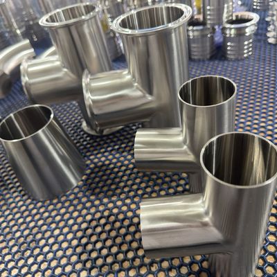 Καλή τιμή. Υγιεινές Υγιεινές SS316L Tee Weld Τροφίμων Βιοεπεξεργασία Φαρμακευτική ASME BPE σε απευθείας σύνδεση