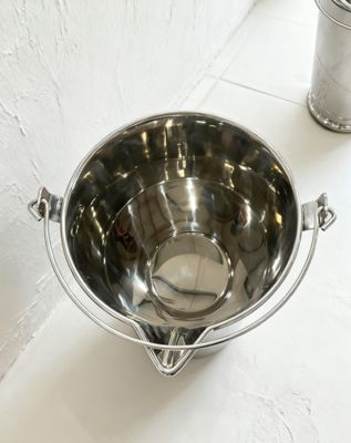 Κουβάς Τύπος Ατσάλινο κουβά τροφής, 20L Ατσάλινο γάλα