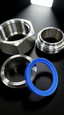 Hygienic Union DIN 11851 Compliant with Food-Grade 304 Stainless Steel and Mirror-Finished Surface for Clean Fluid Processes